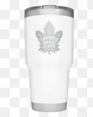 Maple Leafs Yeti Rambler 30oz Tumbler - White Toronto Maple Leafs Png,Leafs Png