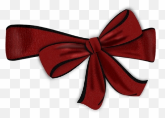 Red Bow Clip Art Image 3964 - Dark Bow Clipart png