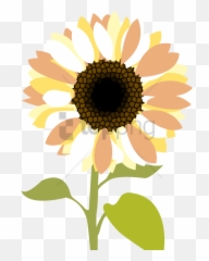 Download Free Png Sunflower Clipart Image With - Cartoon