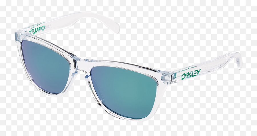 Oakley Frogskins Jade Iridium Glasses - 3d Glass Png,Cool Glasses Png