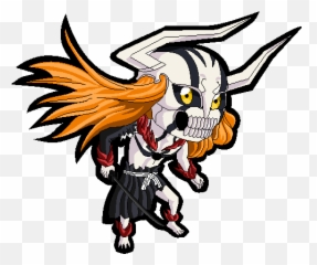Ichigo Kurosaki Tshir Hitsugaya Yoruichi Shihouin - Bleach Ichigo Vasto Lorde Chibi Png,Ichigo Png
