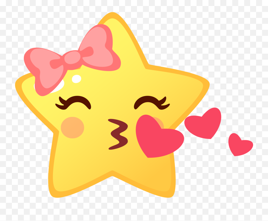 Download Kissing Baby Star Hd Png - Uokplrs Baby Star Clipart,Baby Emoji Png