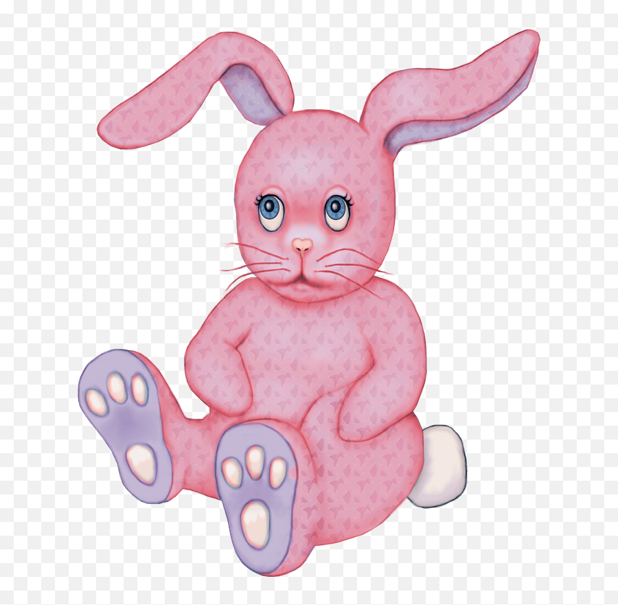 Pink Rabbit Toy Clipart Free Download Transparent Png - Rabbit,Toys Clipart Png