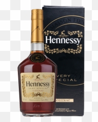 Hennessy Vs Cognac With Gift Box - Hennessy Vs Gbx Png,Hennessy Bottle Png