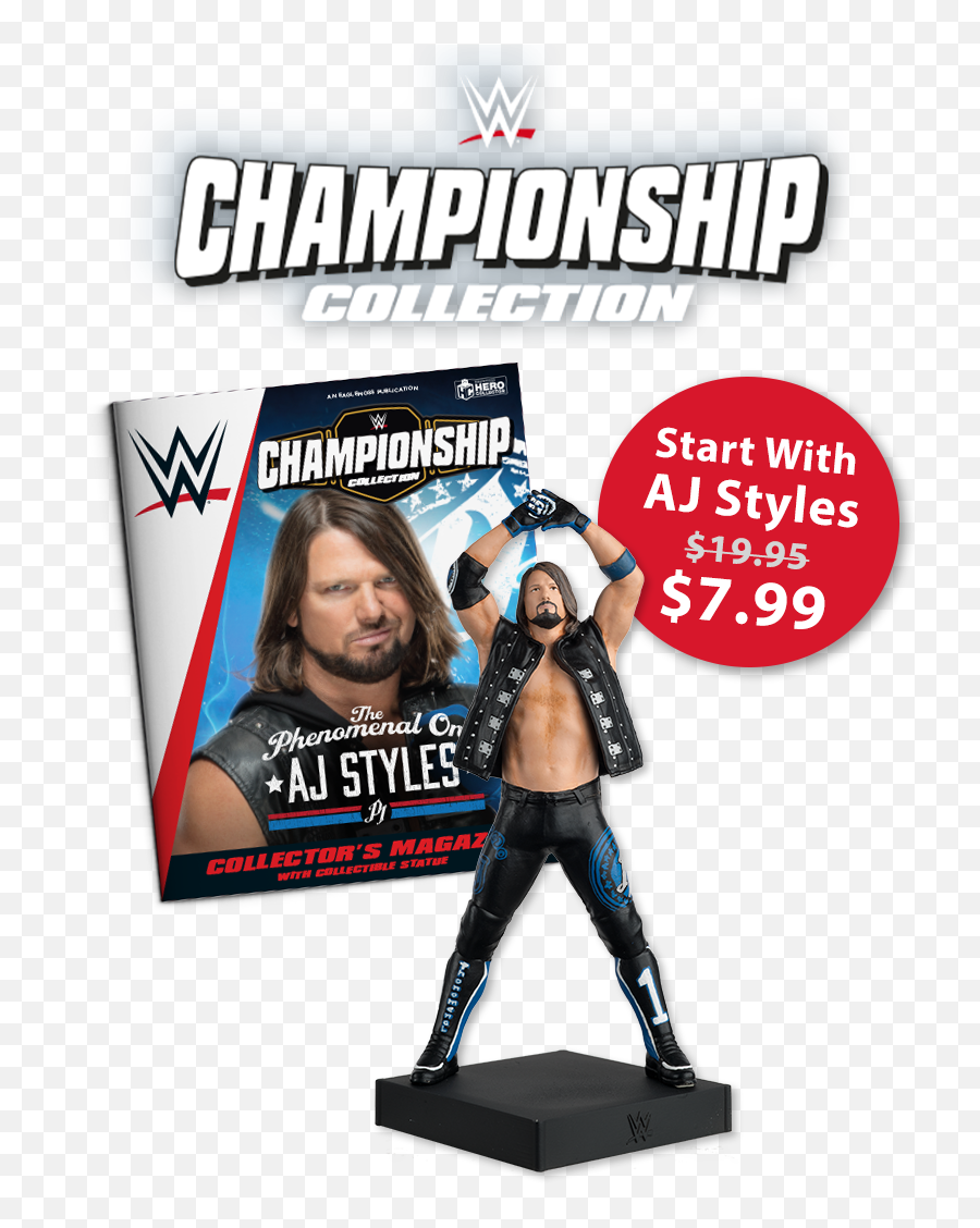 Wwe Championship Collection - Hero Collector Wwe Championship Collection The Styles Png,Aj Styles Logo Png