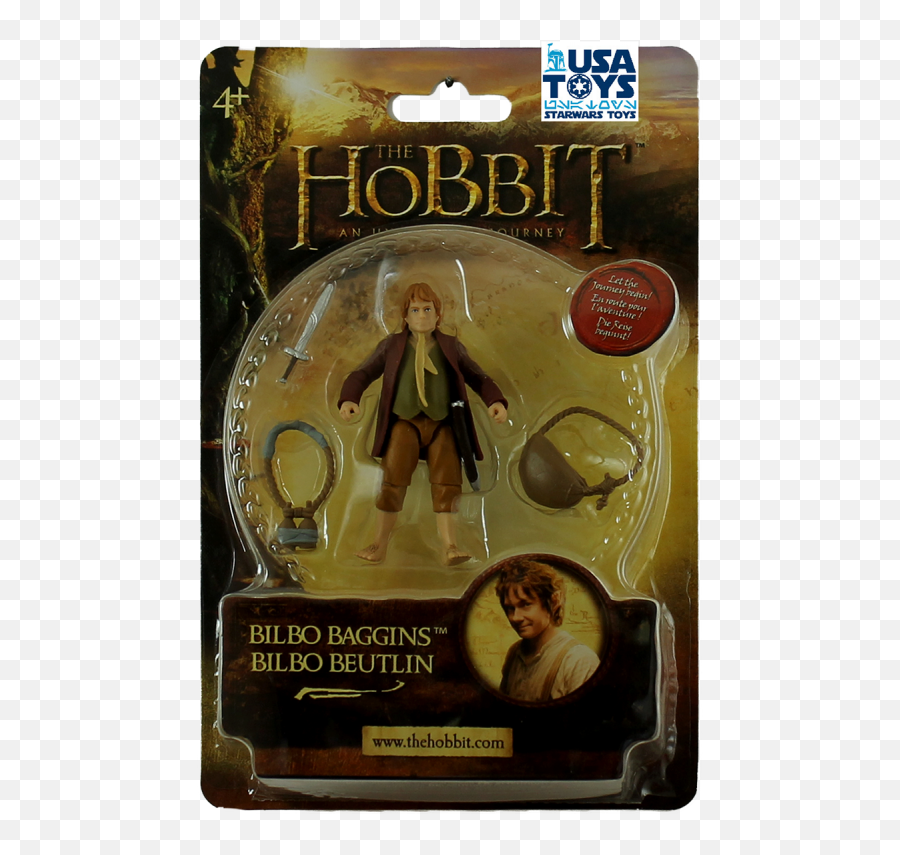 The Hobbit Bilbo Baggins Action Figures - Action Figure Png,The Hobbit Png