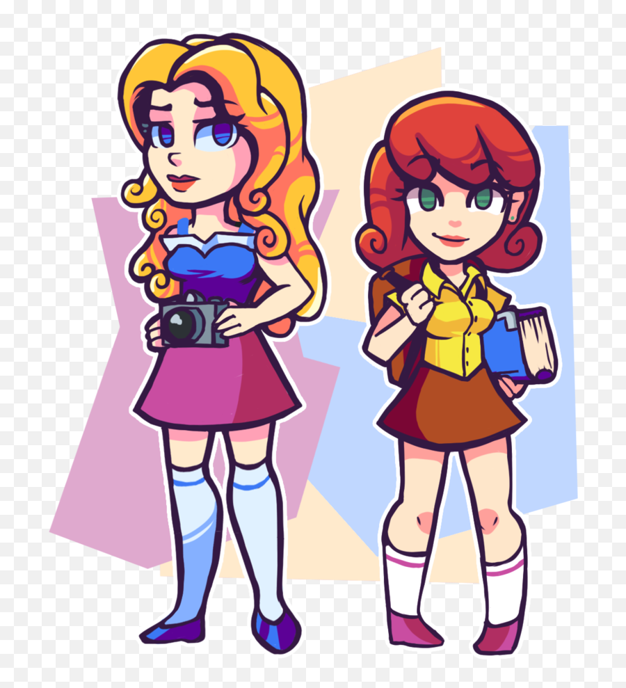 Haley And Penny By Undead - Niklos Penny Stardew Valley Stardew Valley Penny And Haley Png,Stardew Valley Png