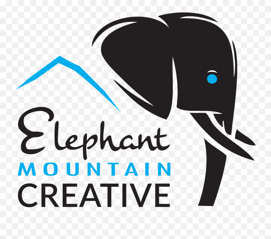 Elephant Mountain Creative - Creative Design Elephant Logo Png,Creative Logo