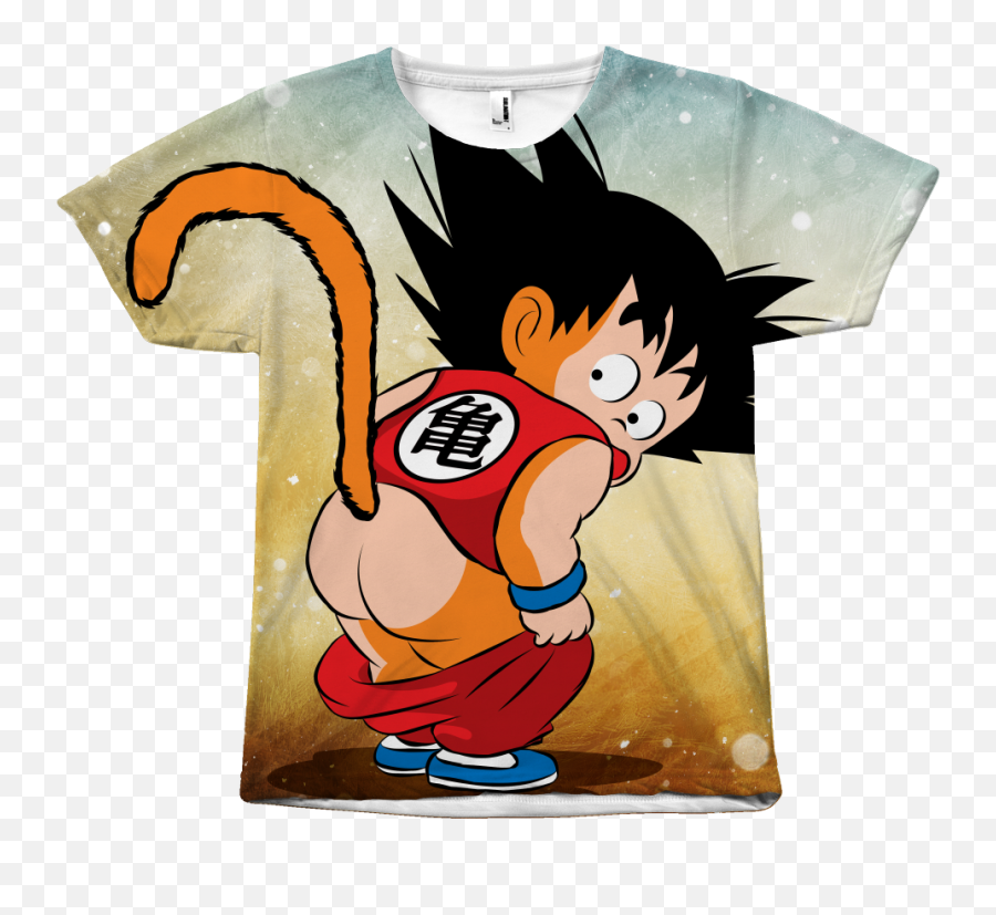 Super Saiyan - Goku Kid All Over Print T Shirt Tl00981ao Kid Super Saiyan Goku Png,Super Saiyan Goku Png