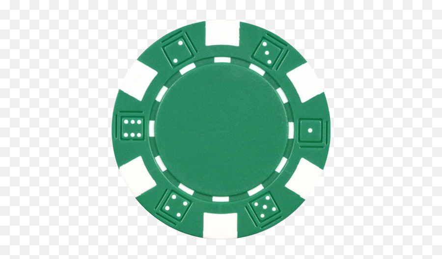 Dice Poker Chips 50 11 - Green Poker Chip Transparent Background Png,Poker Chip Png