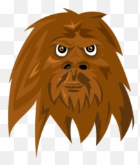 Transparent Png Svg Vector File - Chewbacca,Ape Png
