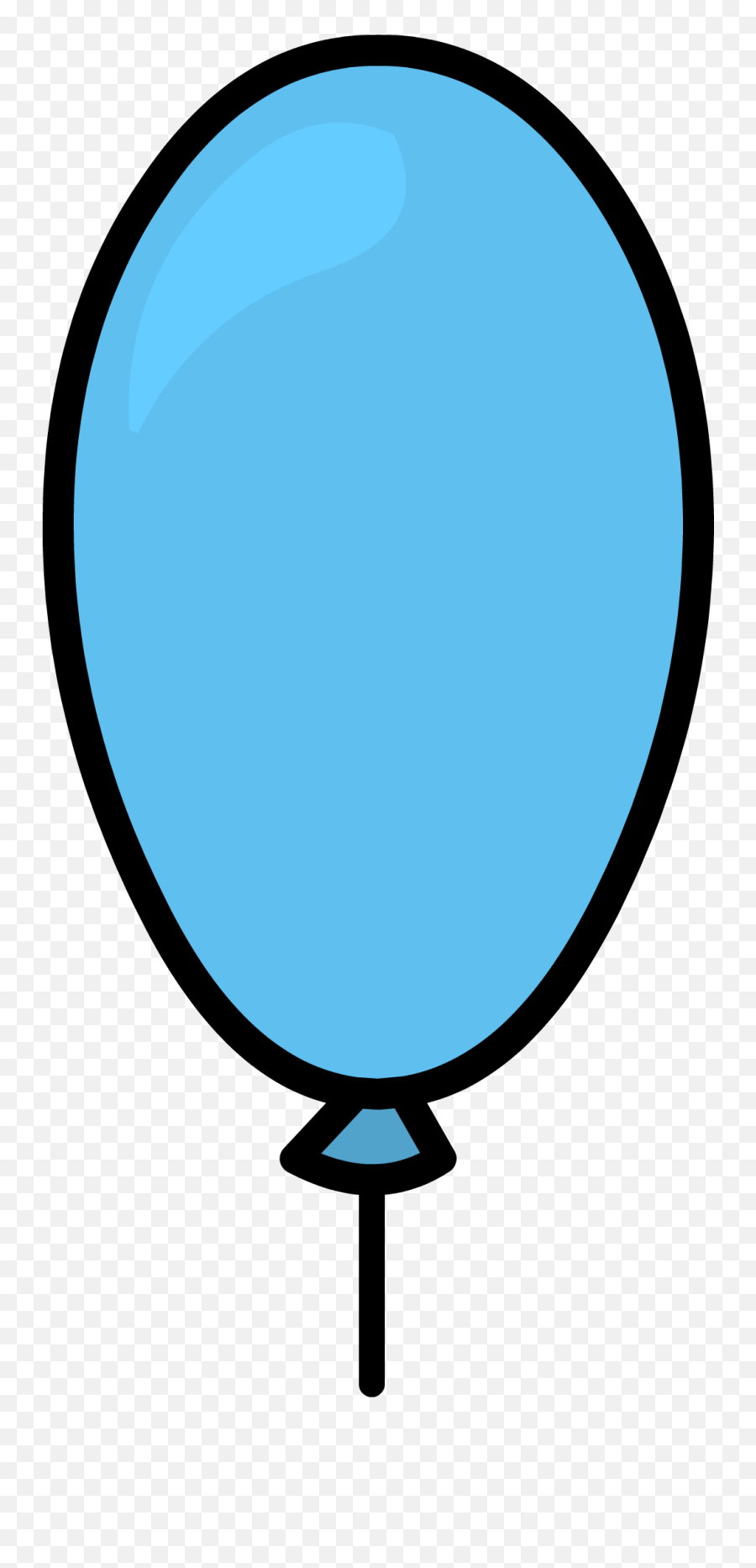 Blue Balloon - Blue Balloon Club Penguin Png,Blue Balloon Png
