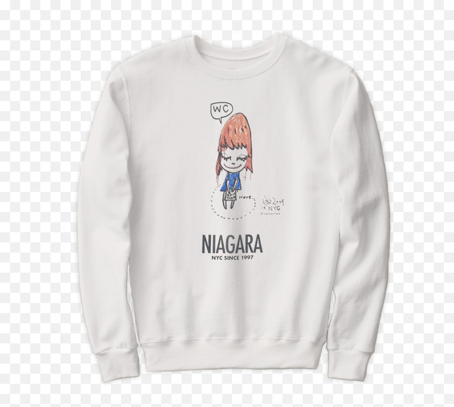 Wc Yoshitomo Nara Png Sweatshirt