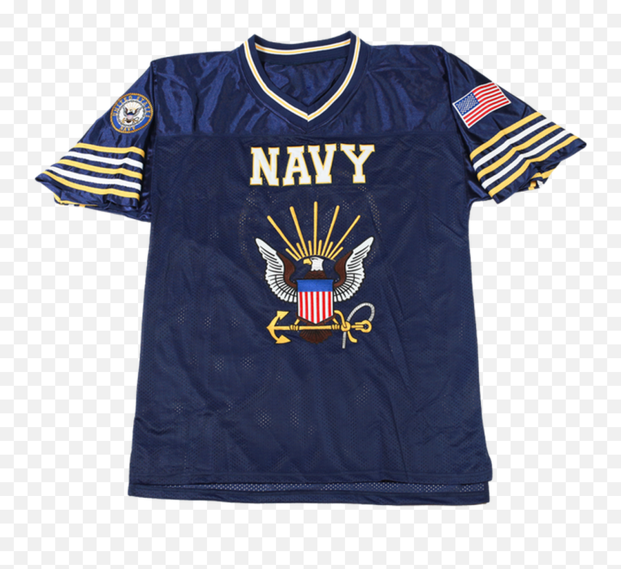 Jwm 03826 Navy Football Jersey With - Navy Midshipmen Football Png,Navy Logo Image
