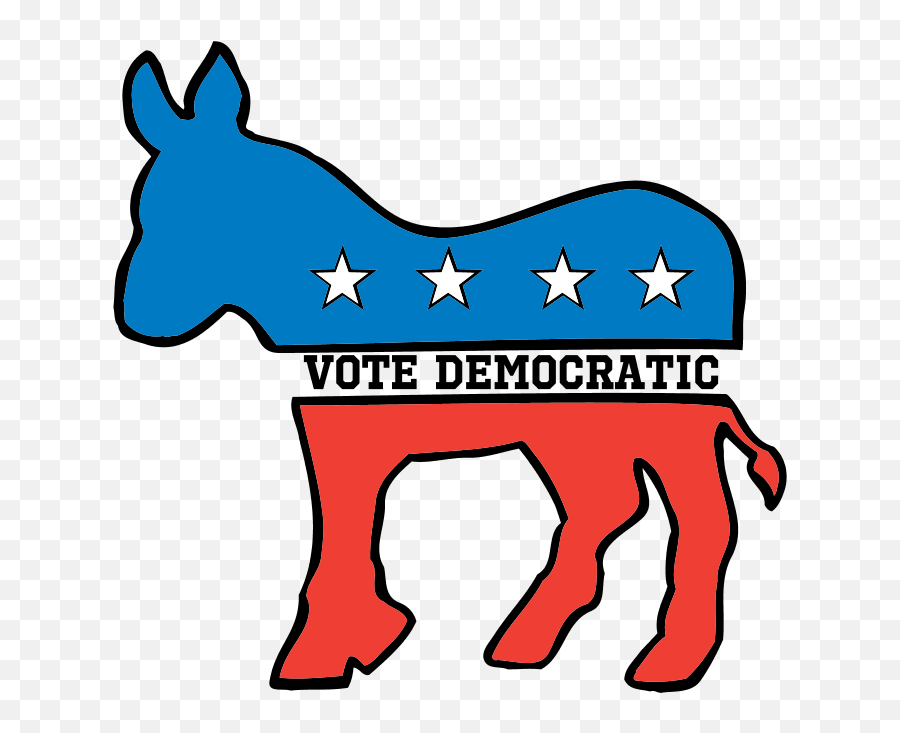 Democratic Donkey Png - Transparent Background Democrat Logo,Democrat Symbol Png