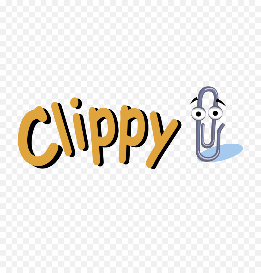 Microsoft Clippy Logo Png Transparent - Clip Art,Microsoft Logo Vector