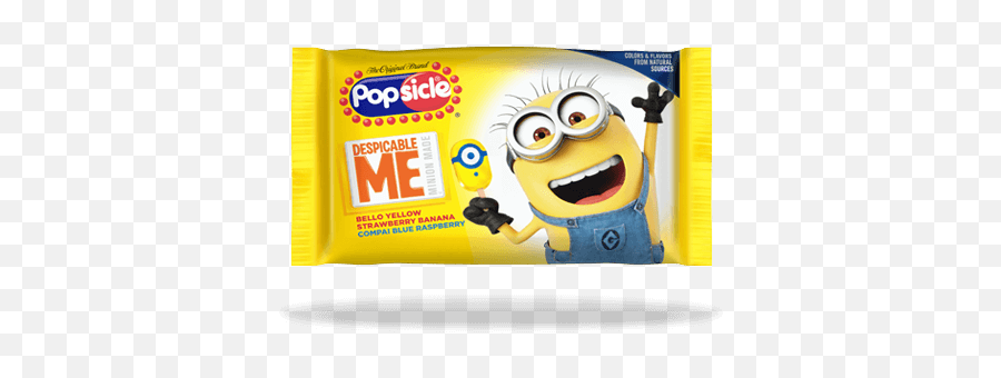 Popsicle - Despicable Me Ice Cream Png,Minions Transparent