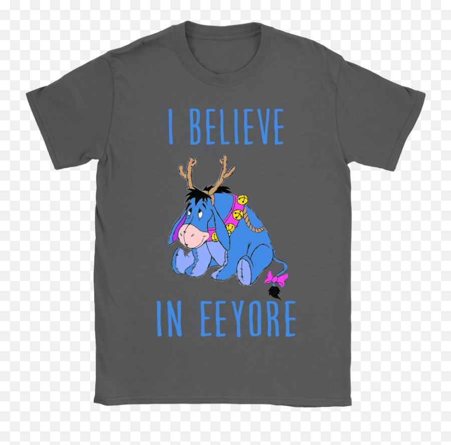 I Believe In Eeyore Winnie The Pooh Shirts - Johnnie Walker Keep Walking Shirt Png,Eeyore Png