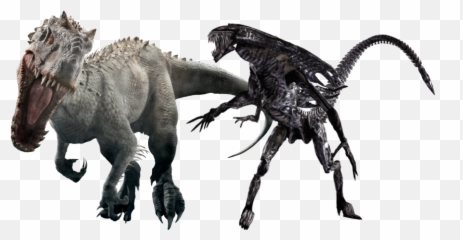 Indominus Rex Vs Xenomorph Queen - Battles Comic Vine Indominus Rex Png,Xenomorph Transparent
