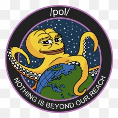 4chan Logos Patches Coins - Pol Nothing Is Beyond Our Reach Png,4chan Logo