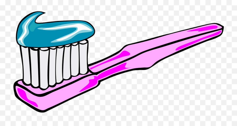 Download Hd Cartoon Image Of Toothbrush - Toothbrush Clipart Png,Toothbrush Transparent