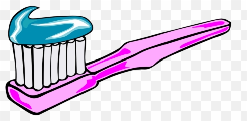 Download Hd Cartoon Image Of Toothbrush - Clipart png