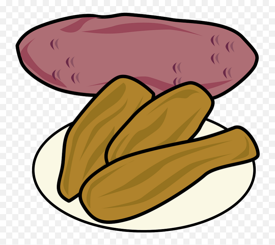 Dried Sweet Potato Clipart Png