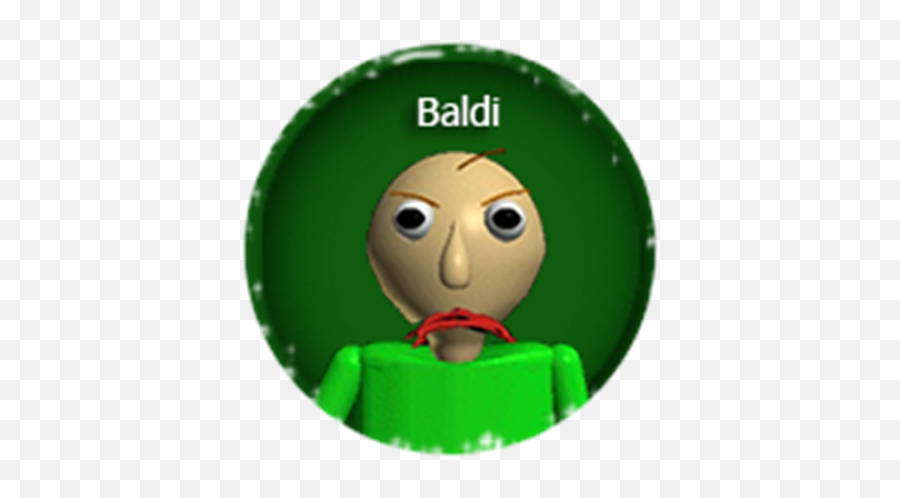 Died By Baldi - Baldi Badge Roblox Png,Baldi Transparent