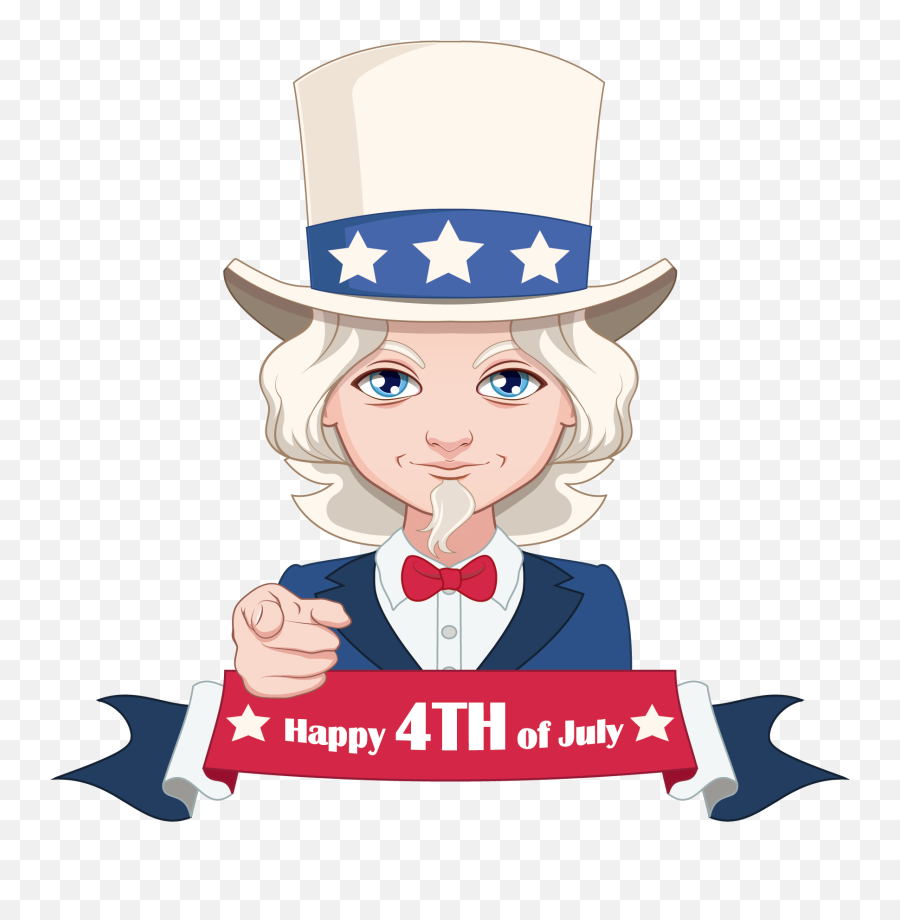 Download Uncle Sam Clipart 4th July - Cartoon Full Size Png,Yosemite Sam Png