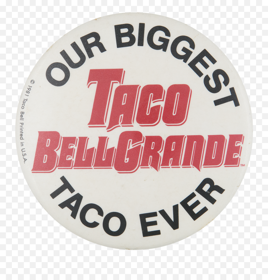 Taco Bell Png - Taco Bell Grande Label 3639885 Vippng Solid,Taco Bell Logo Png