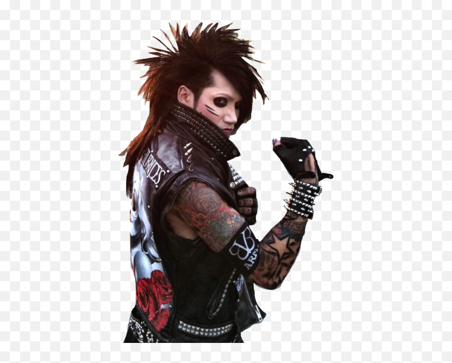 Download Black Veil Brides Bvb And Ashley Purdy Image - Black Veil Brides Png,Black Veil Brides Logo Transparent