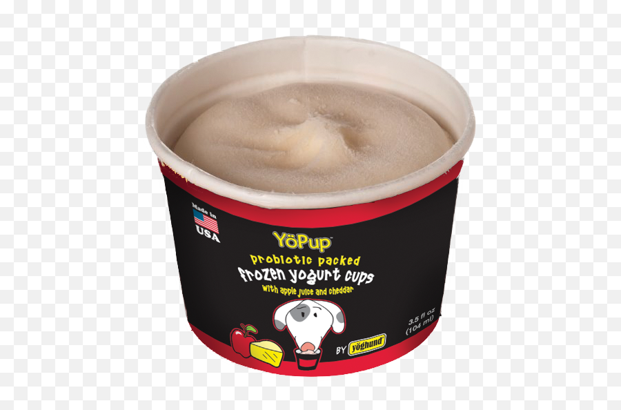 Frozen Yogurt Cups Yoghund Probiotic Treats For Dogs - Paste Png,Frozen Yogurt Png