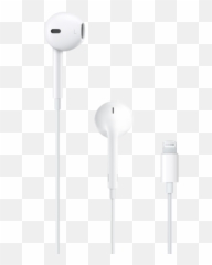 Apple Earpods Con Conector Lightning - Earphone Iphone 7 Original Png,Audifonos Png