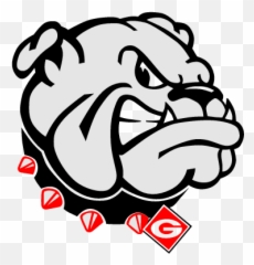 Free Georgia Bulldog Silhouette - Logo Bulldogs Mascot png