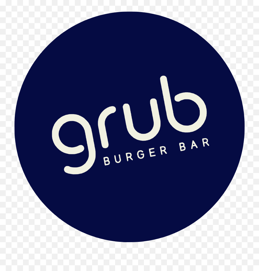 Grub Burger Bar Logo Png Transparent - Circle,Burger Logos