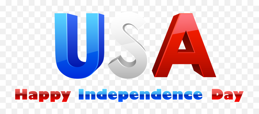 Usa Happy Independence Day Png Clipart - Happy Independence Day Clip Art Free,Independence Day Png