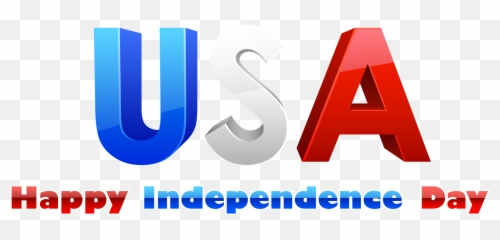 Usa Happy Independence Day Png Clipart - Happy Independence Day Clip Art Free,Independence Day Png