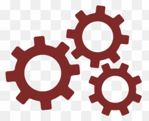 Pet Medical Center - Cogs Silhouette png
