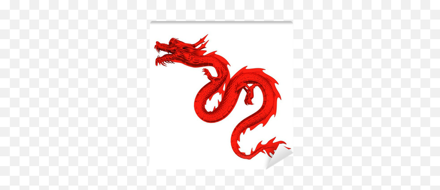 Red Dragon Head Left Top Wall Mural U2022 Pixers - We Live To Change Dragon Png,Redragon Icon