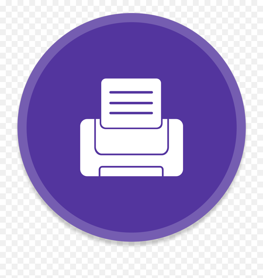 Printer Vector Icons Free Download In - Horizontal Png,Purple Play Icon