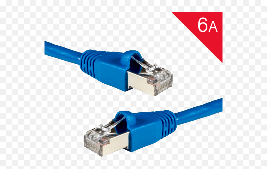 Cat 6a Rj45 Ethernet Shielded Patch Cords With Slimline - Portable Png,Rj45 Icon