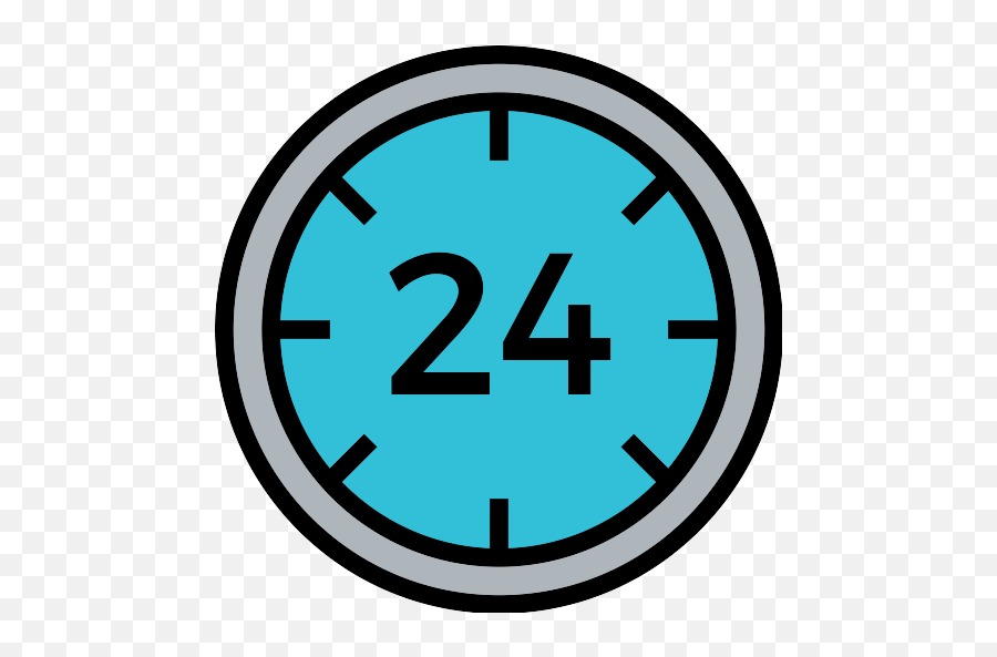 Clock Vector Svg Icon 121 - Png Repo Free Png Icons Clock Cartoon Easy,Analogue Clock Icon