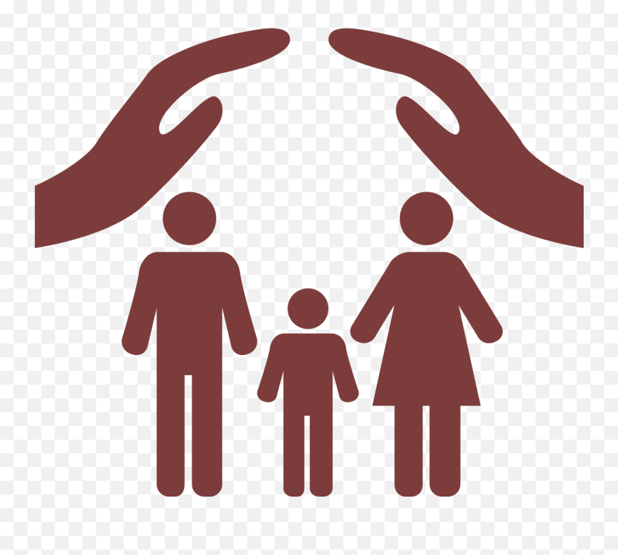 Family Insurance Icon For Marketing With Hands And People - Templo Ecuménico Universalista De Miranda Do Corvo Png,Fidelity Icon Download
