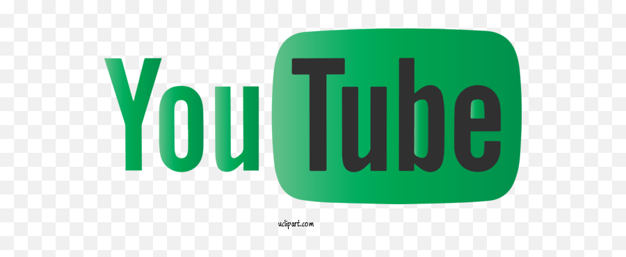 Icons Logo Font Green For Youtube Icon - Youtube Icon Youtube Png,Yt Icon