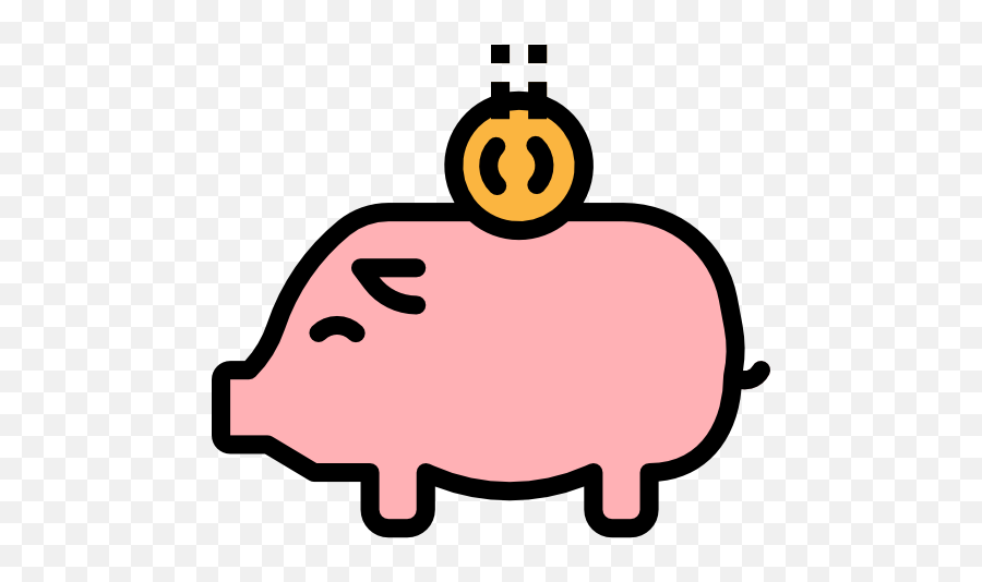 Free Icon Piggy Bank - Language Png,Piggy Bank Flat Icon