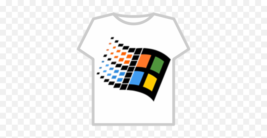 Windows Logo - Windows Shirt Roblox Png,Windows 95 Logo