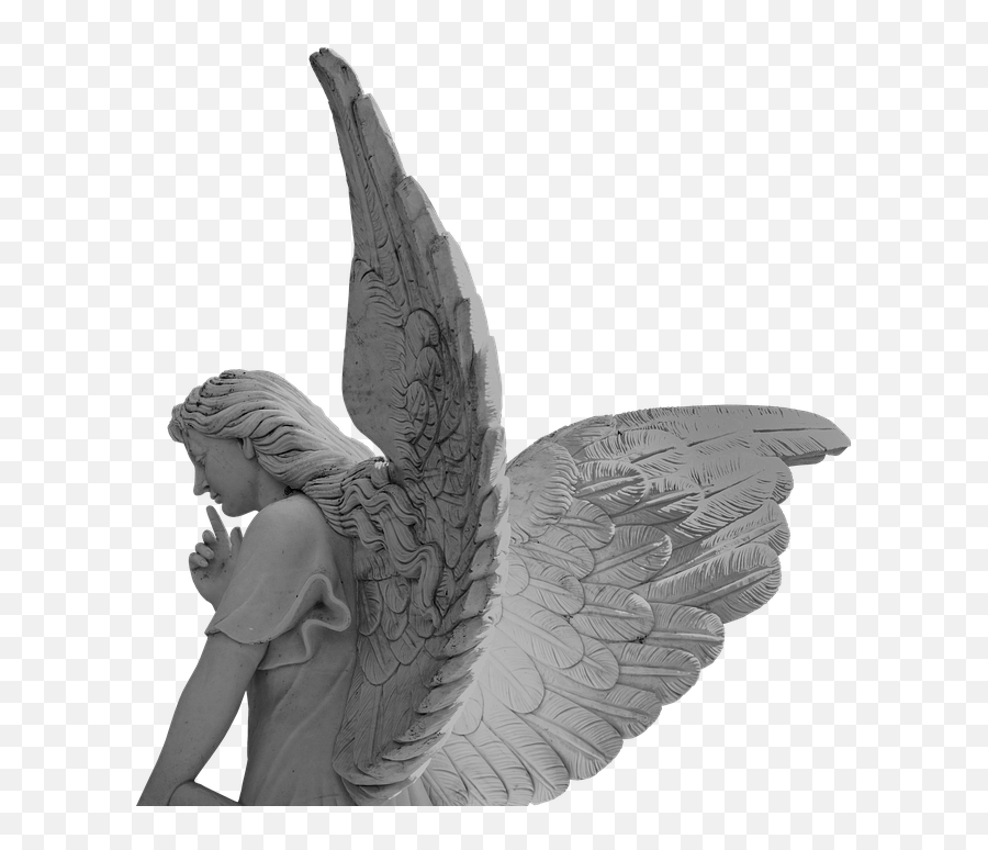 Guardian Angel Prayer Of God - Transparent Background Angel Statue Png,Angel Transparent Background