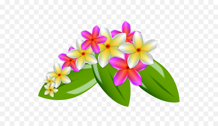 Download Flowers U0026 Treesnature - Hawaiian Flower Vector Png Hawaiian Flower Vector Png,Hawaiian Flowers Png