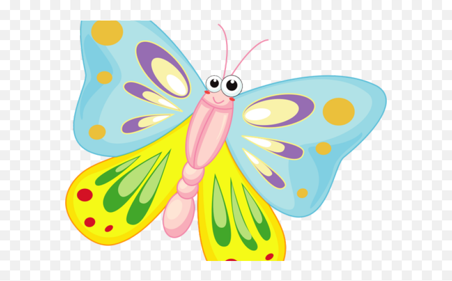 Cartoon Pictures Of Butterflies - Butterfly Clipart Transparent Background Png,Butterflies Transparent Background