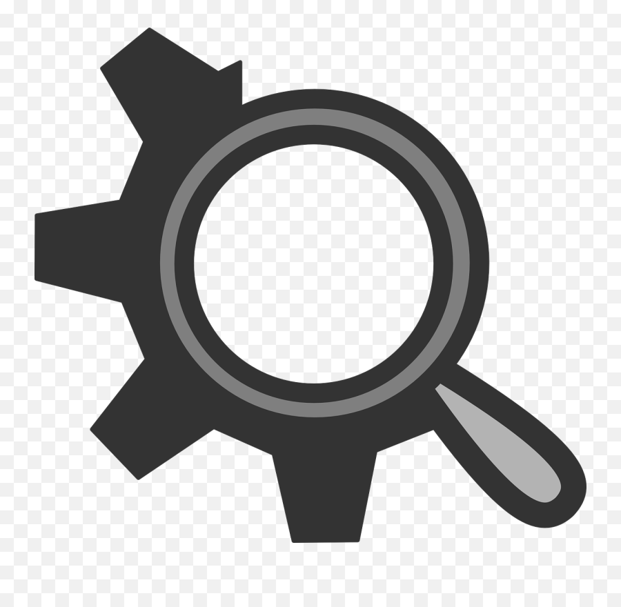 Search - Gear Magnifying Glass Icon 600x561 Png Clipart Gear With Magnifying Glass Clipart,Gear Clipart Png